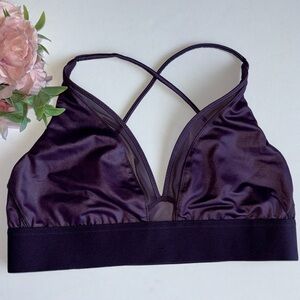 Shiny Purple Bralette Victoria’s Secret Shiny Purple Bralette VS Medium